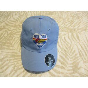 Rock Chalk Jayhawk Blue Adjustable Baseball Cap Embroidered Logo Top Of The Worl